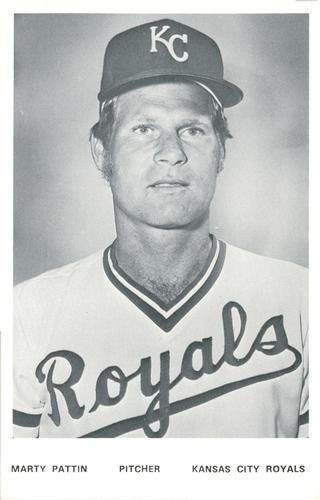 1978 Kansas City Royals Photocards #NNO Marty Pattin Front