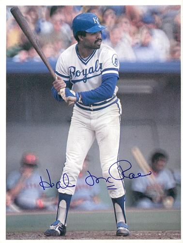 1979 Kansas City Royals Photocards #NNO Hal McRae Front