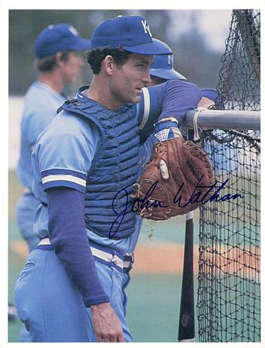 1979 Kansas City Royals Photocards #NNO John Wathan Front