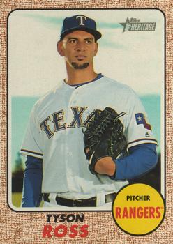 2017 Topps Heritage #621 Tyson Ross Front
