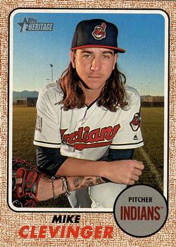 2017 Topps Heritage #649 Mike Clevinger Front