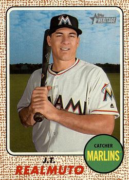 2017 Topps Heritage #54 J.T. Realmuto Front