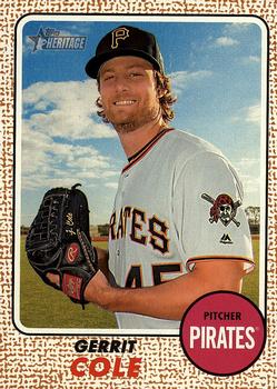 2017 Topps Heritage #70 Gerrit Cole Front