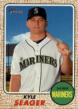 2017 Topps Heritage #88 Kyle Seager Front