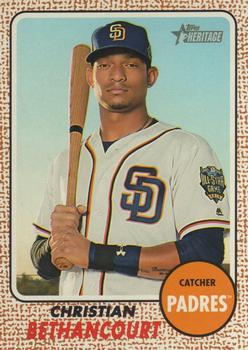 2017 Topps Heritage #99 Christian Bethancourt Front