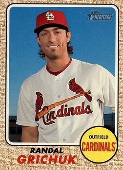 2017 Topps Heritage #200 Randal Grichuk Front
