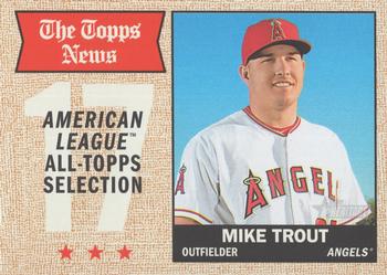 2017 Topps Heritage #363 Mike Trout Front