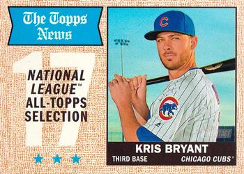 2017 Topps Heritage #371 Kris Bryant Front