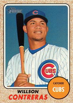 2017 Topps Heritage #481 Willson Contreras Front