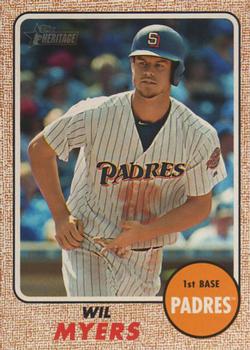 2017 Topps Heritage #442 Wil Myers Front