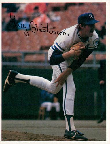 1980 Kansas City Royals #NNO Gary Christenson Front
