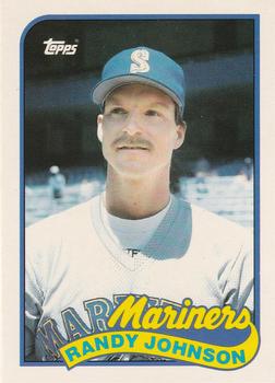 1989 Topps Traded #57T Randy Johnson Front