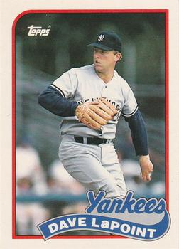 1989 Topps Traded #67T Dave LaPoint Front