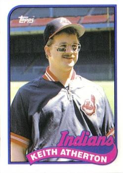 1989 Topps Traded #4T Keith Atherton Front