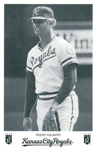 1982 Kansas City Royals Photocards #NNO Rocky Colavito Front