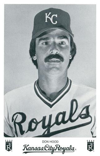1982 Kansas City Royals Photocards #NNO Don Hood Front
