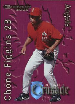 2002 Donruss The Rookies - Crusade #RC-44 Chone Figgins  Front