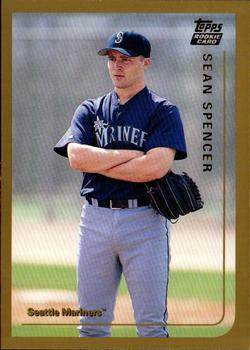 1999 Topps Traded and Rookies #T34 Sean Spencer Front