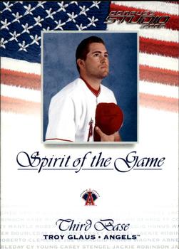 2002 Donruss Studio - Spirit of the Game #SG-27 Troy Glaus  Front