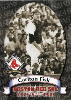 2001 Aramark Boston Red Sox 100th Anniversary #13 Carlton Fisk Front