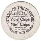 1909-11 Colgan's Chips Stars of the Diamond (E254) #NNO Topsy Hartsel Back