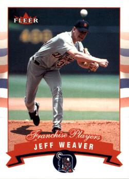 2002 Fleer - Gold Backs #11 Jeff Weaver Front