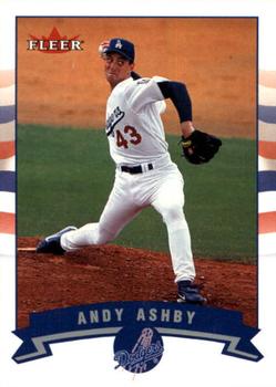 2002 Fleer - Gold Backs #93 Andy Ashby  Front