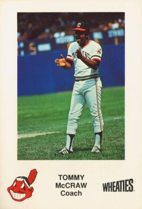 1982 Wheaties Cleveland Indians #NNO Tommy McCraw Front