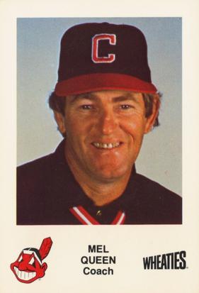 1982 Wheaties Cleveland Indians #NNO Mel Queen Front