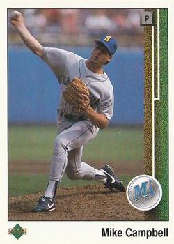 1989 Upper Deck #337 Mike Campbell Front