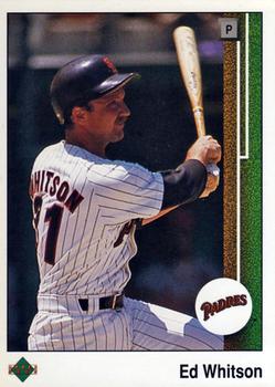 1989 Upper Deck #453 Ed Whitson Front