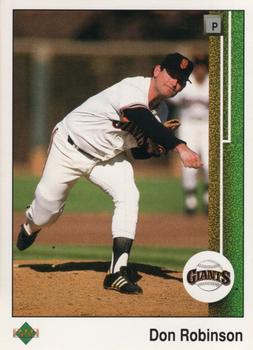 1989 Upper Deck #523 Don Robinson Front