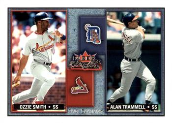 2002 Fleer Fall Classic - Rival Factions #7 RF Ozzie Smith / Alan Trammell Front