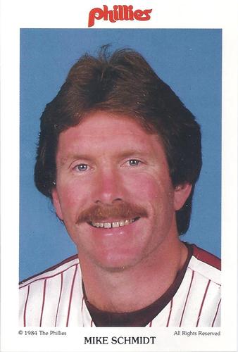 1984 Tastykake Philadelphia Phillies #NNO Mike Schmidt Front
