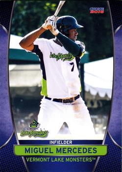 2016 Choice Vermont Lake Monsters #8 Miguel Mercedes Front