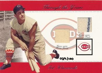 2002 Fleer Greats of the Game - Through the Years Level 2 #NNO Ted Kluszewski Front