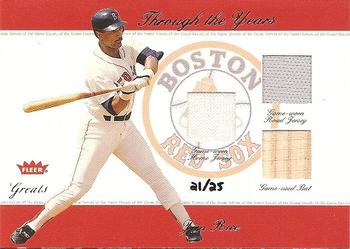 2002 Fleer Greats of the Game - Through the Years Level 3 #NNO Jim Rice Front