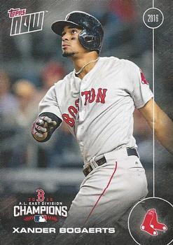 2016 Topps Now Postseason Boston Red Sox #BOS-4 Xander Bogaerts Front