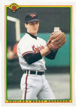 1990 Bowman #258 Brady Anderson Front