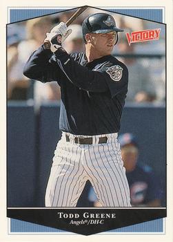 1999 Upper Deck Victory #10 Todd Greene Front