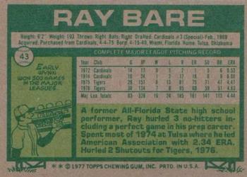 2016 Topps - 65th Anniversary Buybacks Red Stamp #43 Ray Bare Back