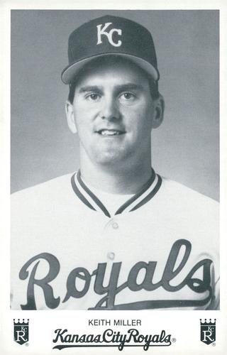 1994 Kansas City Royals Photocards #NNO Keith Miller Front