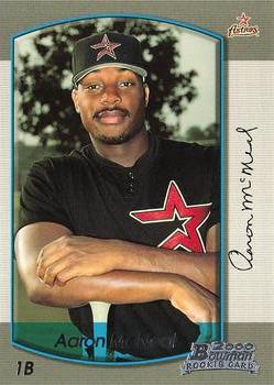 2000 Bowman #203 Aaron McNeal Front