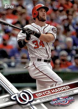 2017 Topps Opening Day #20 Bryce Harper Front