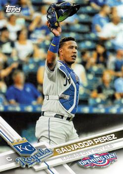 2017 Topps Opening Day #23 Salvador Perez Front
