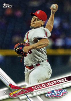 2017 Topps Opening Day #83 Carlos Martinez Front