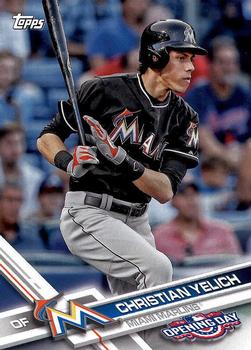 2017 Topps Opening Day #99 Christian Yelich Front