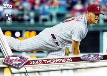 2017 Topps Opening Day #125 Jake Thompson Front