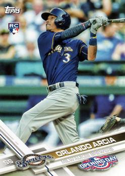 2017 Topps Opening Day #131 Orlando Arcia Front
