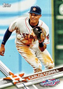 2017 Topps Opening Day #197 Carlos Correa Front